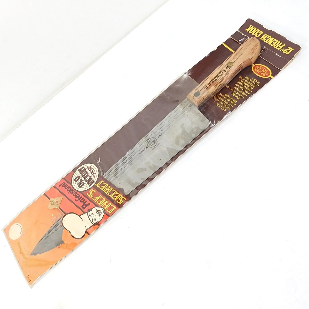 Old Hickory 12 inch French Cook Ontario Knife Co High Carbon Steel USA 79-12